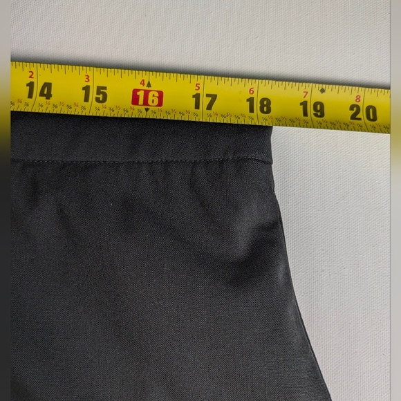 Hugo Boss Women's Size 10 Black Wool Stretchy Blend Slim Straight Pants Luxury - Picture 4 of 11